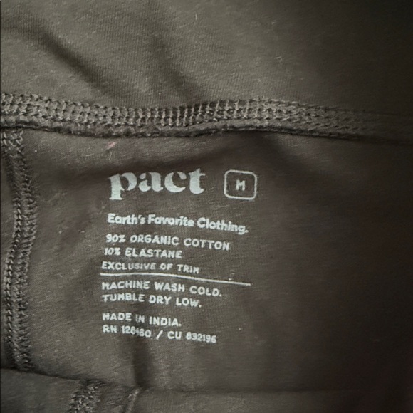 Pact Classic Black leggings - Picture 2 of 2